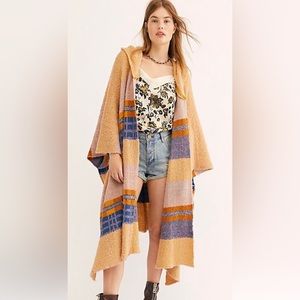 Mercer Hooded Kimono Free People One Size